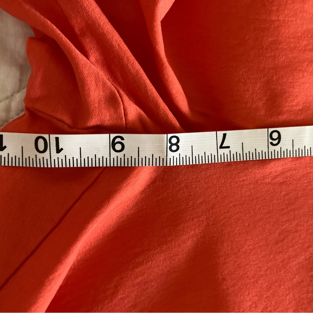 Peck and Peck Women's Orange Pants 8 - Picture 4 of 5